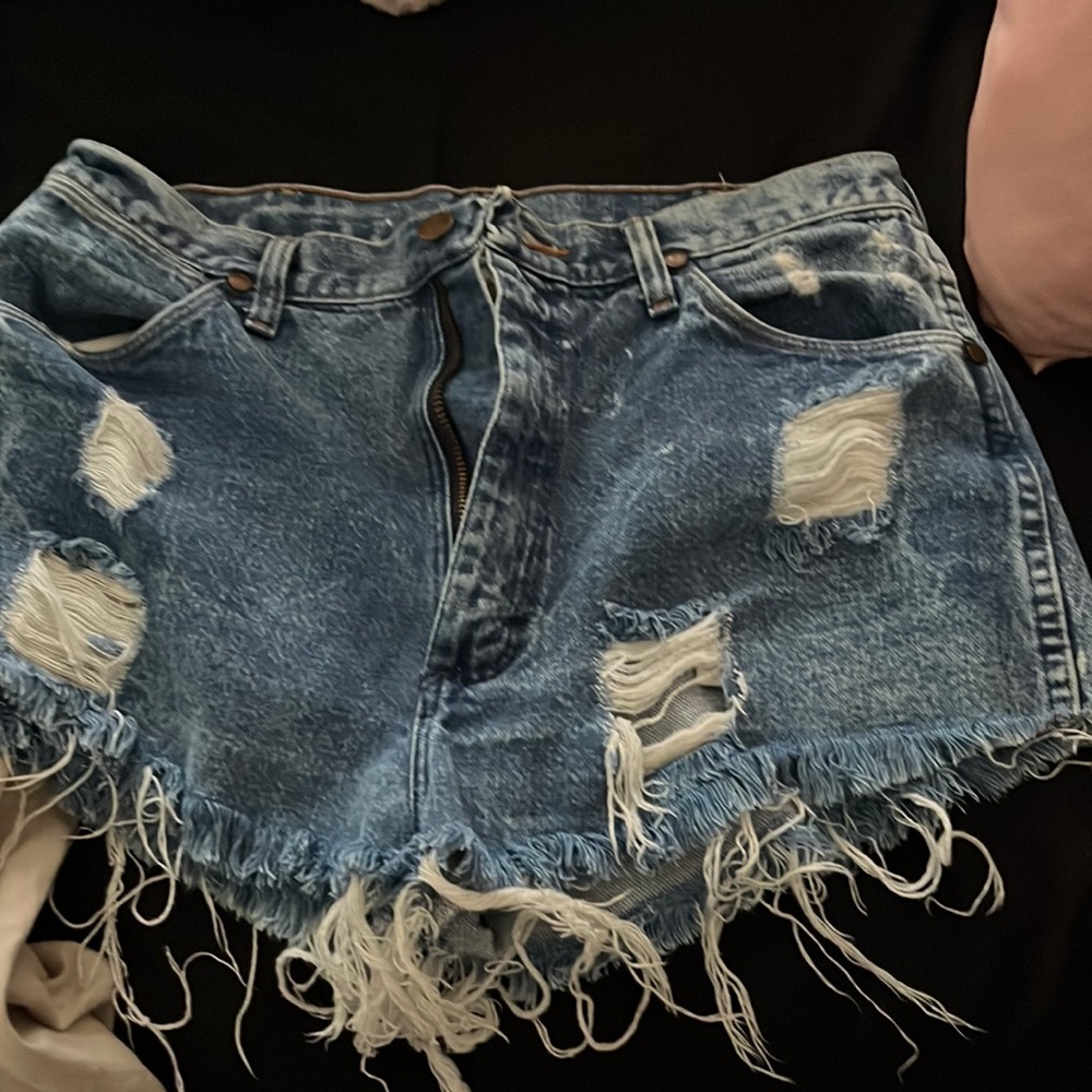 Light wash Jean shorts women